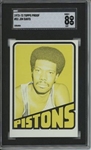1972 Topps #51 Jim Davis 9 card progressive proof.